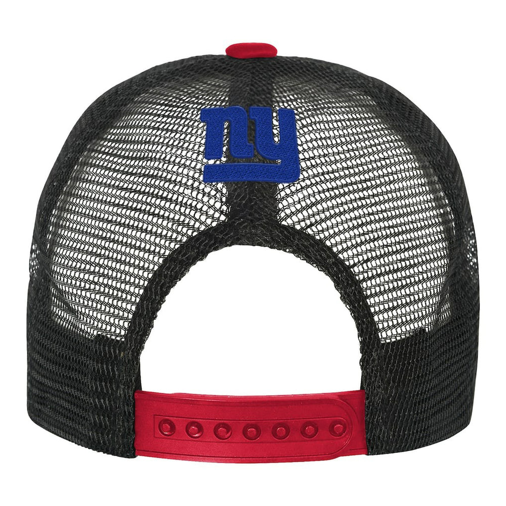 Youth Modern Fan Trucker Adjustable Hat - New York Giants Hats
