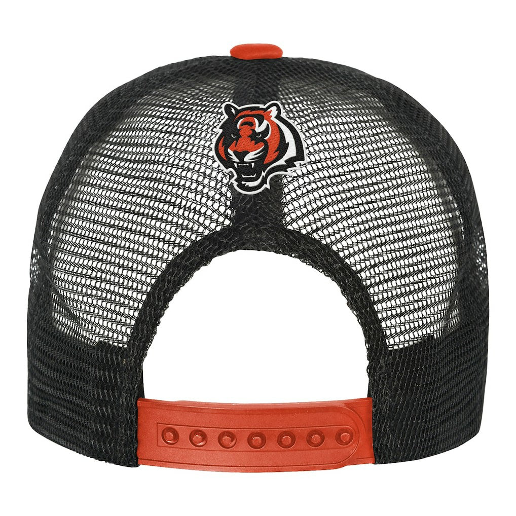 Youth Modern Fan Trucker Adjustable Hat - Cincinnati Bengals Hats