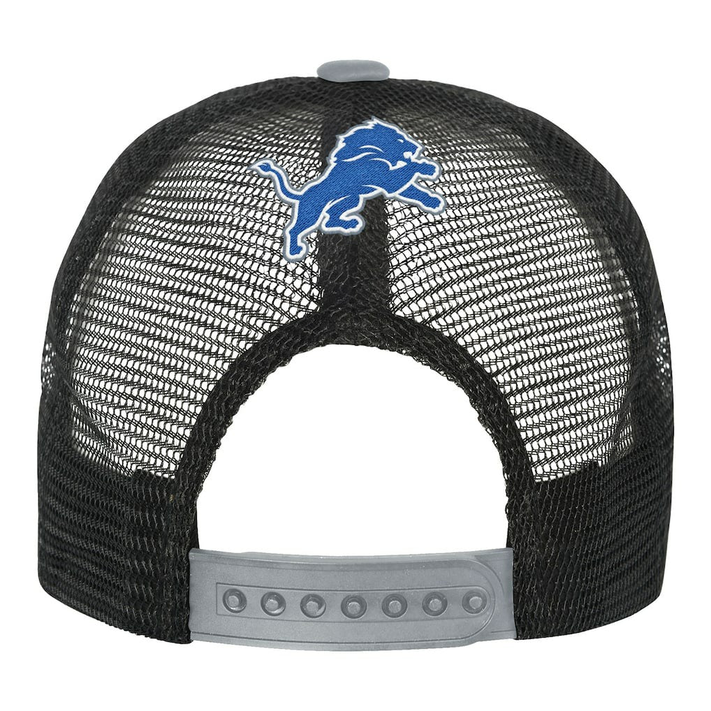 Youth Modern Fan Trucker Adjustable Hat - Detroit Lions Hats