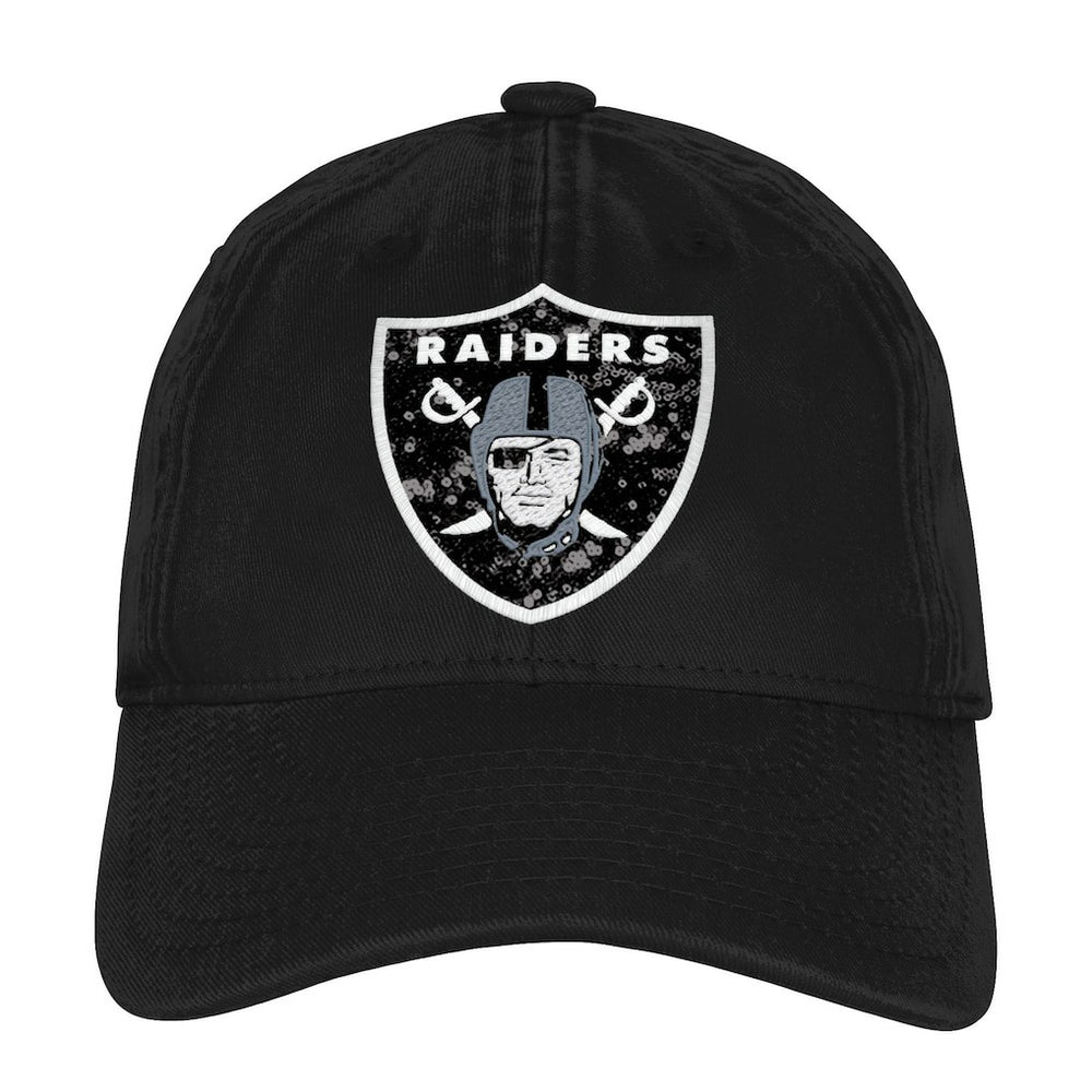 Outerstuff Girls Youth Gridiron Adjustable Hat - Las Vegas Raiders Hats
