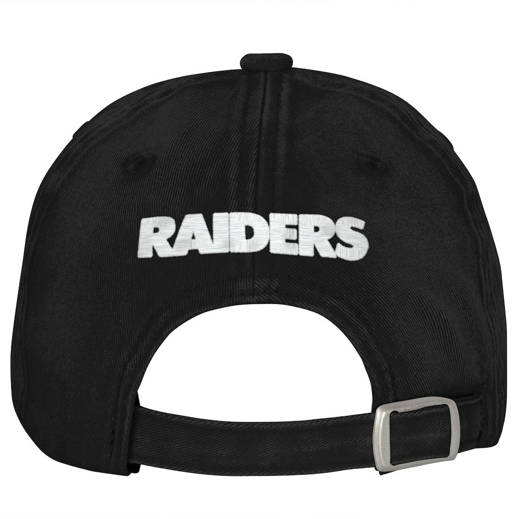 Outerstuff Girls Youth Gridiron Adjustable Hat - Las Vegas Raiders Hats