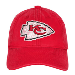 Outerstuff Girls Youth Gridiron Adjustable Hat - Kansas City Chiefs Hats