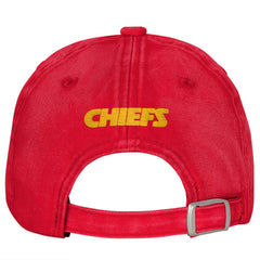Outerstuff Girls Youth Gridiron Adjustable Hat - Kansas City Chiefs Hats