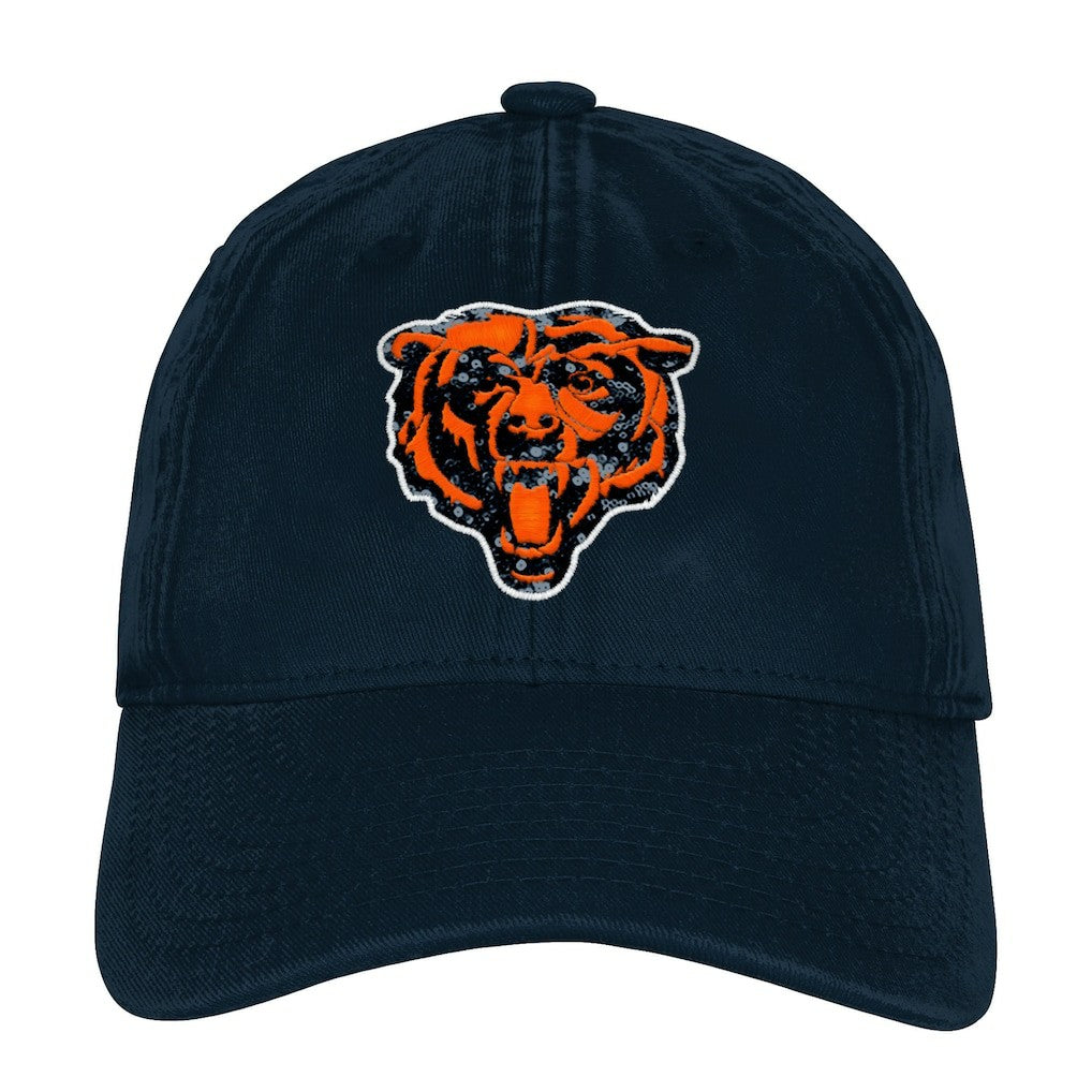 Outerstuff Girls Youth Gridiron Adjustable Hat - Chicago Bears Hats