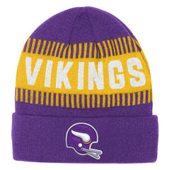 Outerstuff Bright Lights Cuffed Knit Hat - Minnesota Vikings Hats