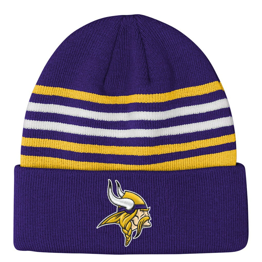 Outerstuff Essentials Cuffed Knit Hat - Minnesota Vikings Hats