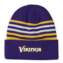 Outerstuff Essentials Cuffed Knit Hat - Minnesota Vikings Hats