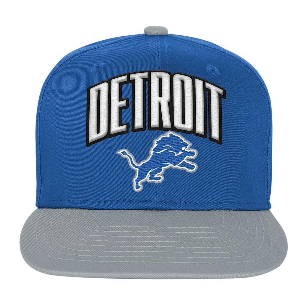 Outerstuff Preschool Essentials Snapback Hat - Detroit Lions Hats