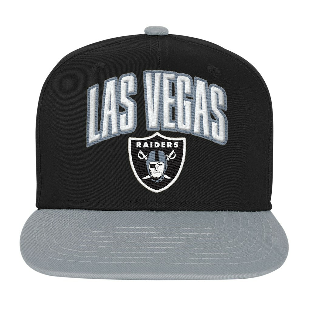 Outerstuff Preschool Essentials Snapback Hat - Las Vegas Raiders Hats