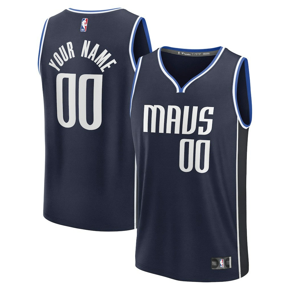 Fanatics Dallas Mavericks Fast Break Custom Jersey sale