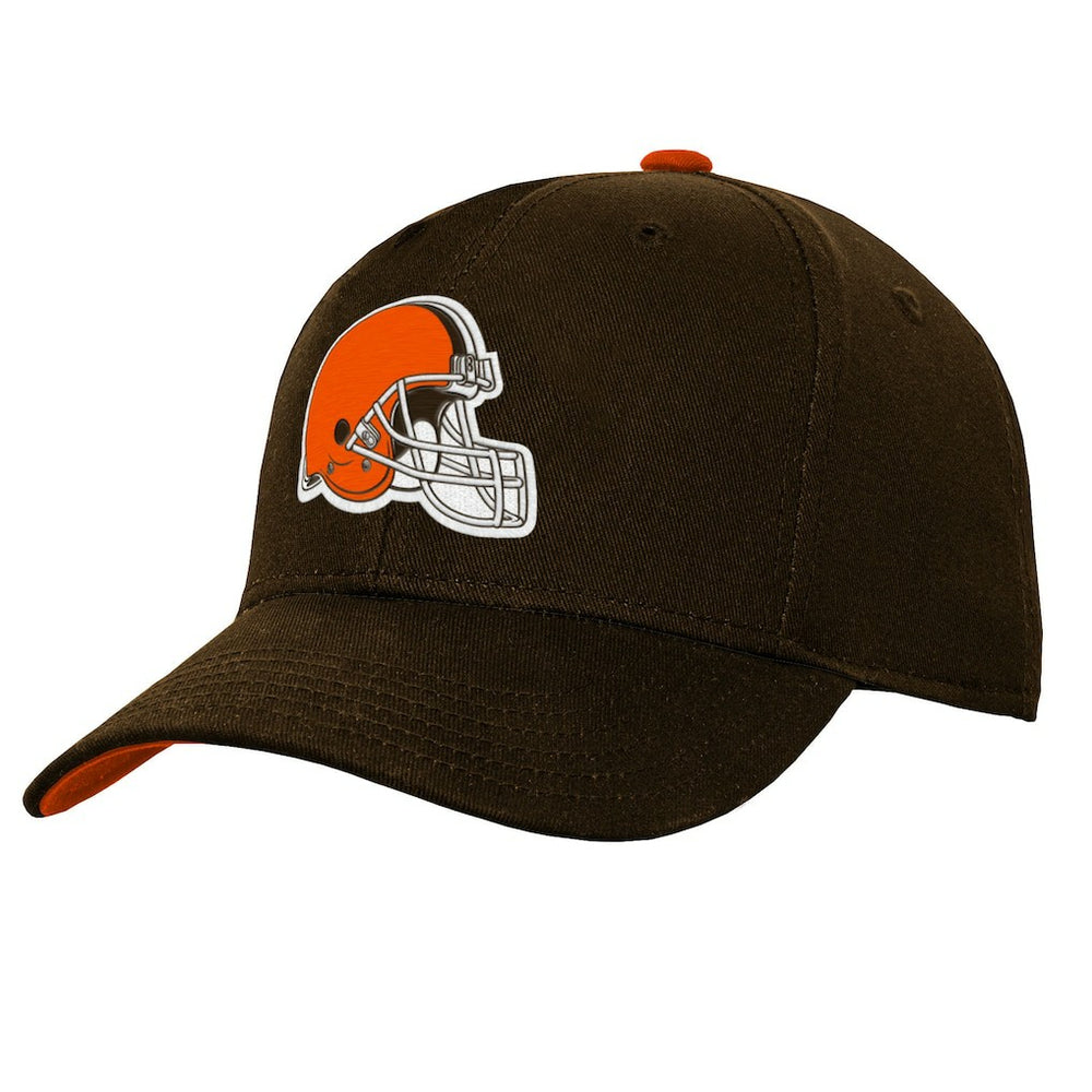 Outerstuff Youth Team Pre-Curved Adjustable Hat - Cleveland Browns Hats
