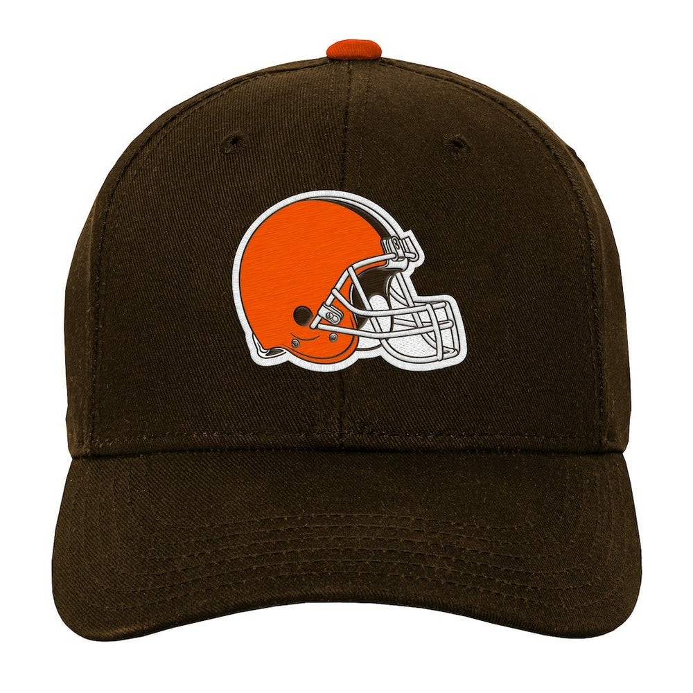 Outerstuff Youth Team Pre-Curved Adjustable Hat - Cleveland Browns Hats