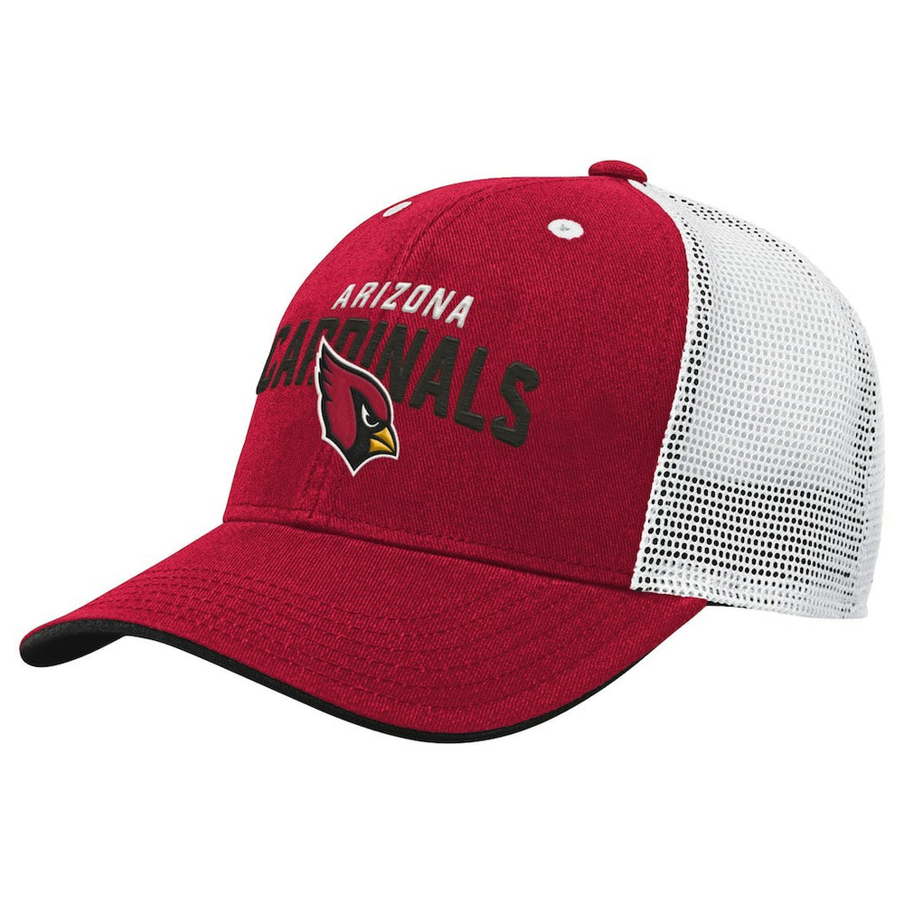 Outerstuff Youth Core Lockup Trucker Adjustable Hat - Arizona Cardinals Hats