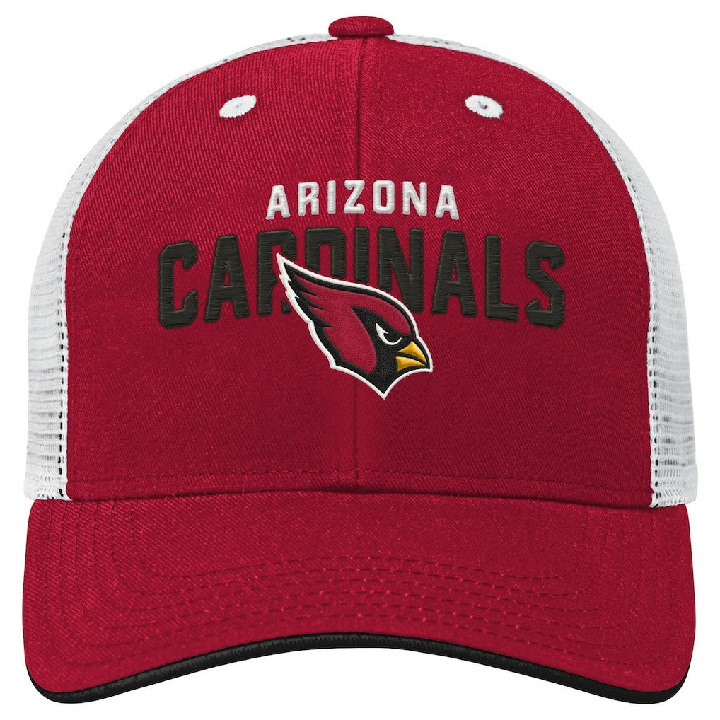 Outerstuff Youth Core Lockup Trucker Adjustable Hat - Arizona Cardinals Hats