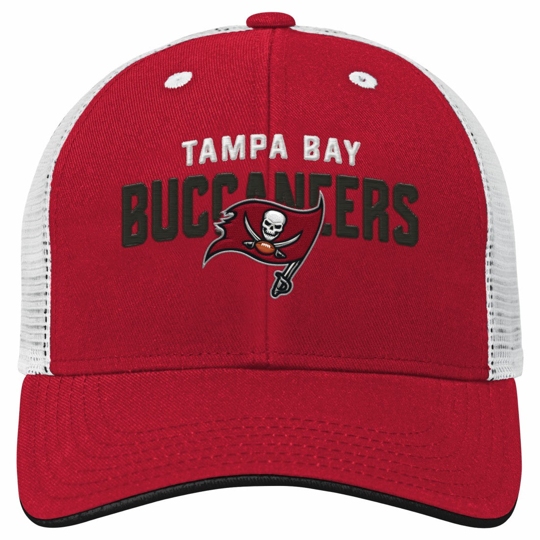 Outerstuff Youth Core Lockup Trucker Adjustable Hat - Tampa Bay Buccaneers Hats