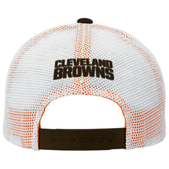 Outerstuff Preschool Core Lockup Trucker Adjustable hat - Cleveland Browns Hats