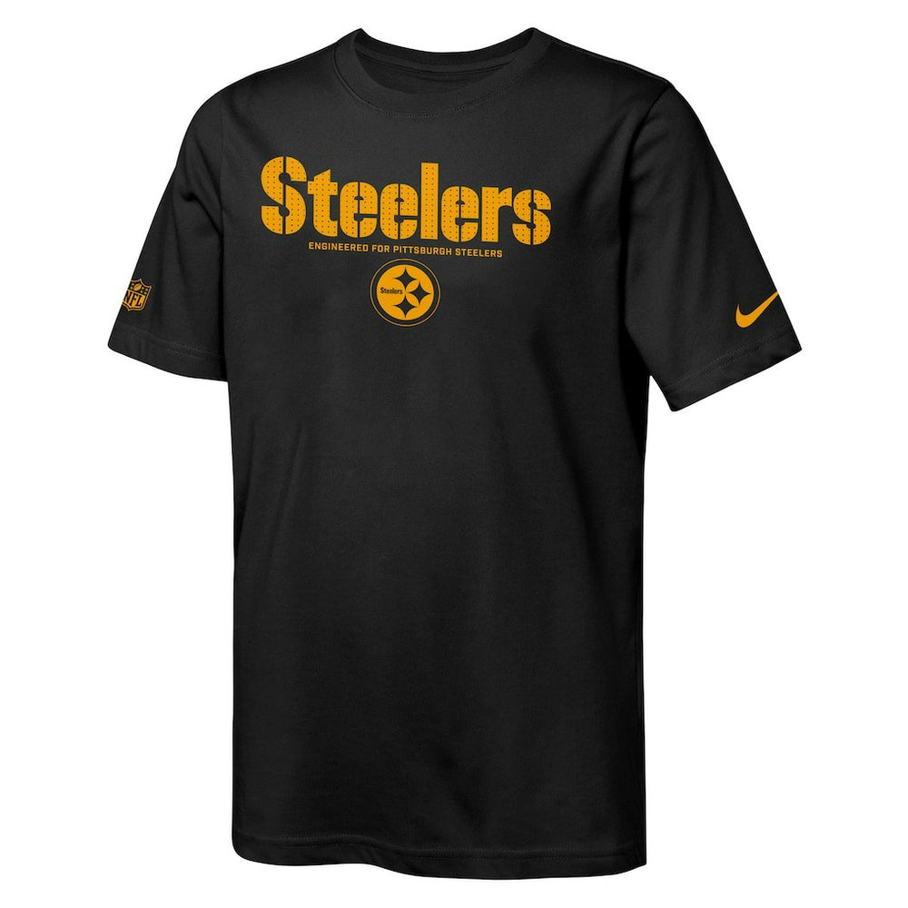 Youth Sideline Team Issue T-Shirt - Pittsburgh Steelers T-shirts