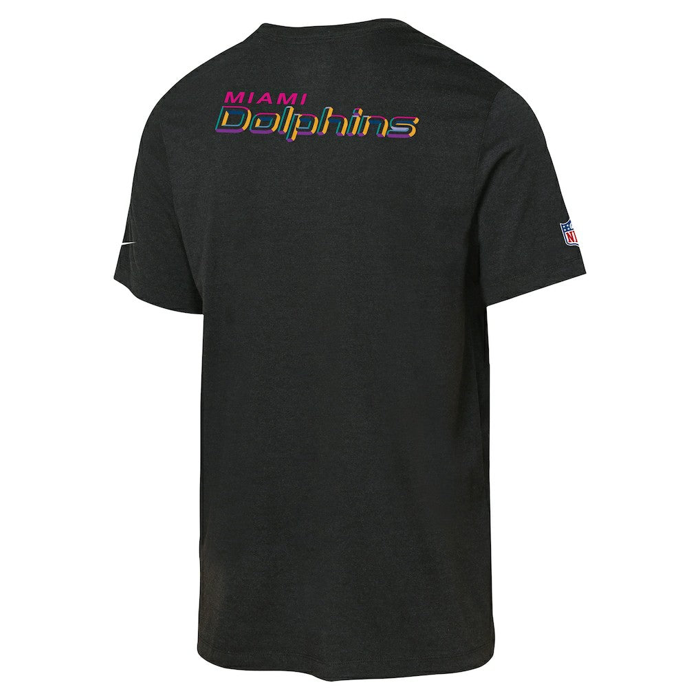 Youth 2025 NFL Crucial Catch Tri-Blend Dri-FIT T-Shirt - Miami Dolphins T-shirts