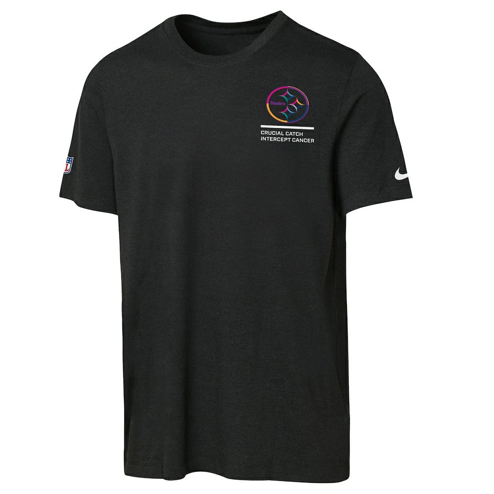 Youth 2025 NFL Crucial Catch Tri-Blend Dri-FIT T-Shirt - Pittsburgh Steelers T-shirts