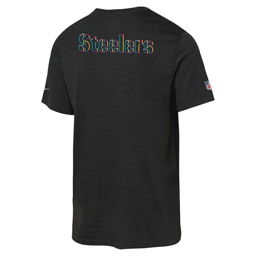 Youth 2025 NFL Crucial Catch Tri-Blend Dri-FIT T-Shirt - Pittsburgh Steelers T-shirts