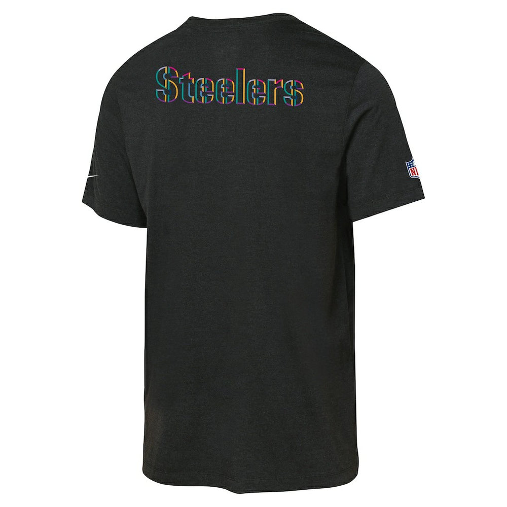 Youth 2025 NFL Crucial Catch Tri-Blend Dri-FIT T-Shirt - Pittsburgh Steelers T-shirts