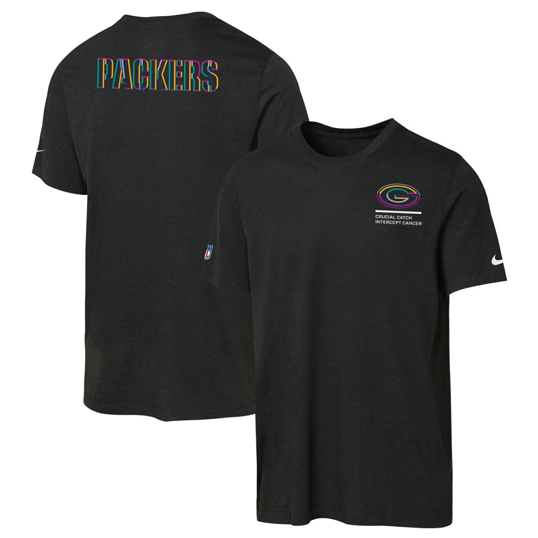 Youth 2025 NFL Crucial Catch Tri-Blend Dri-FIT T-Shirt - Green Bay Packers T-shirts