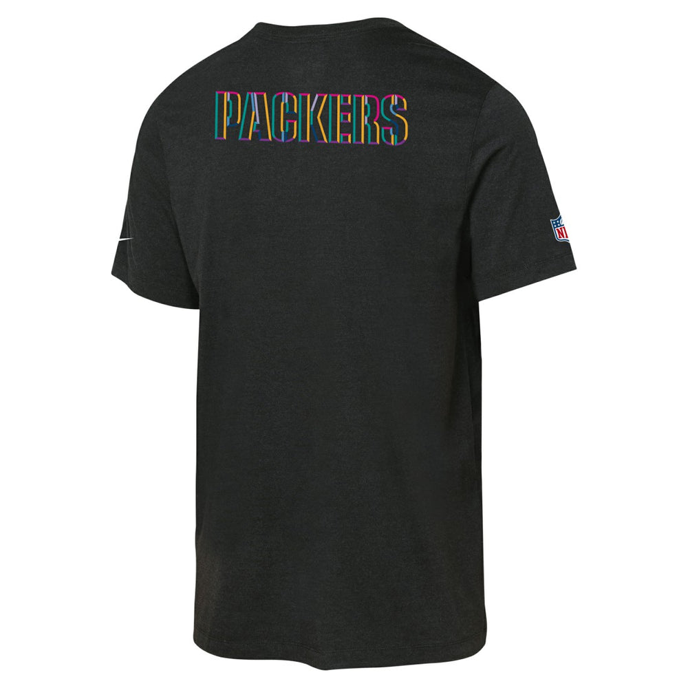 Youth 2025 NFL Crucial Catch Tri-Blend Dri-FIT T-Shirt - Green Bay Packers T-shirts