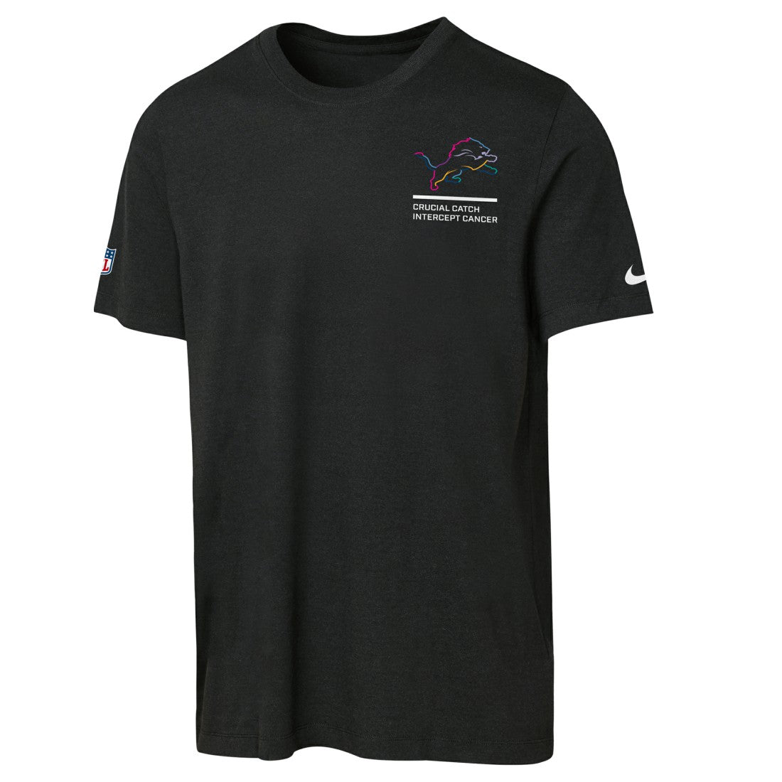 Youth 2025 NFL Crucial Catch Tri-Blend Dri-FIT T-Shirt - Detroit Lions T-shirts