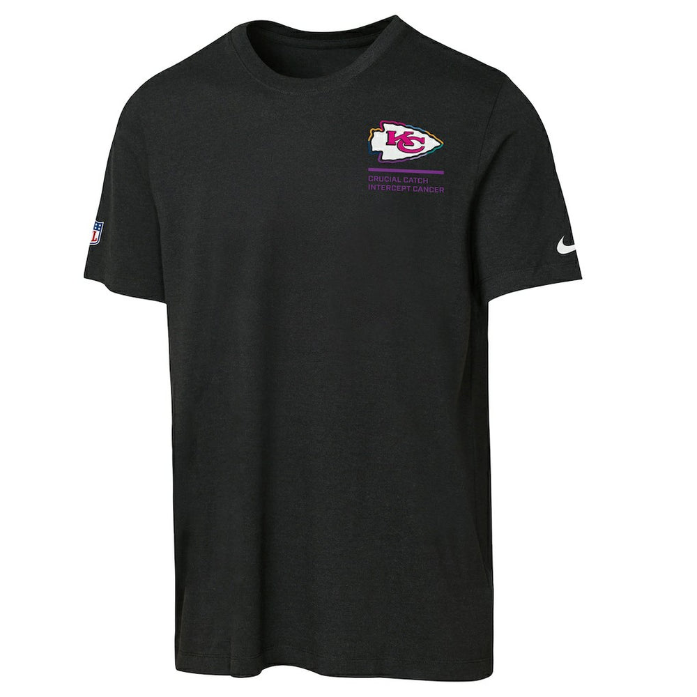 Youth 2025 NFL Crucial Catch Tri-Blend Dri-FIT T-Shirt - Kansas City Chiefs T-shirts