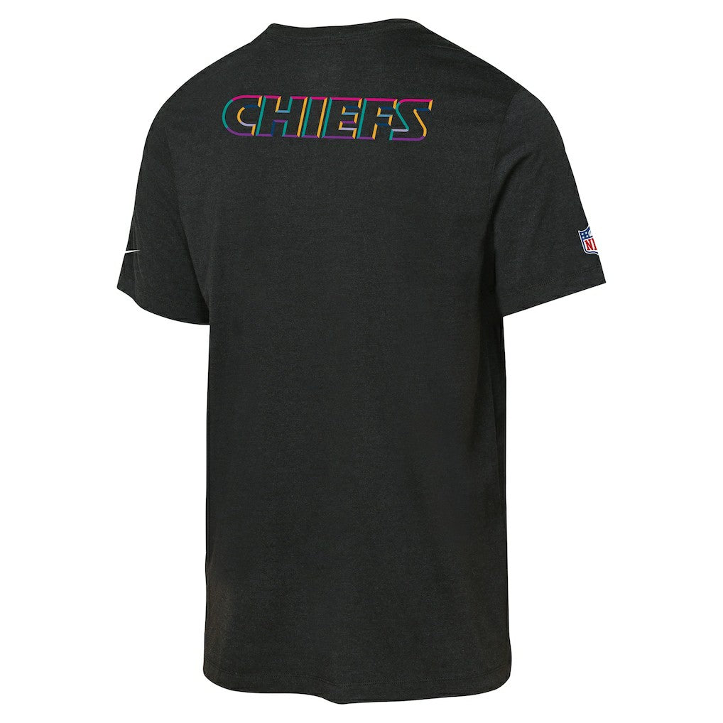 Youth 2025 NFL Crucial Catch Tri-Blend Dri-FIT T-Shirt - Kansas City Chiefs T-shirts
