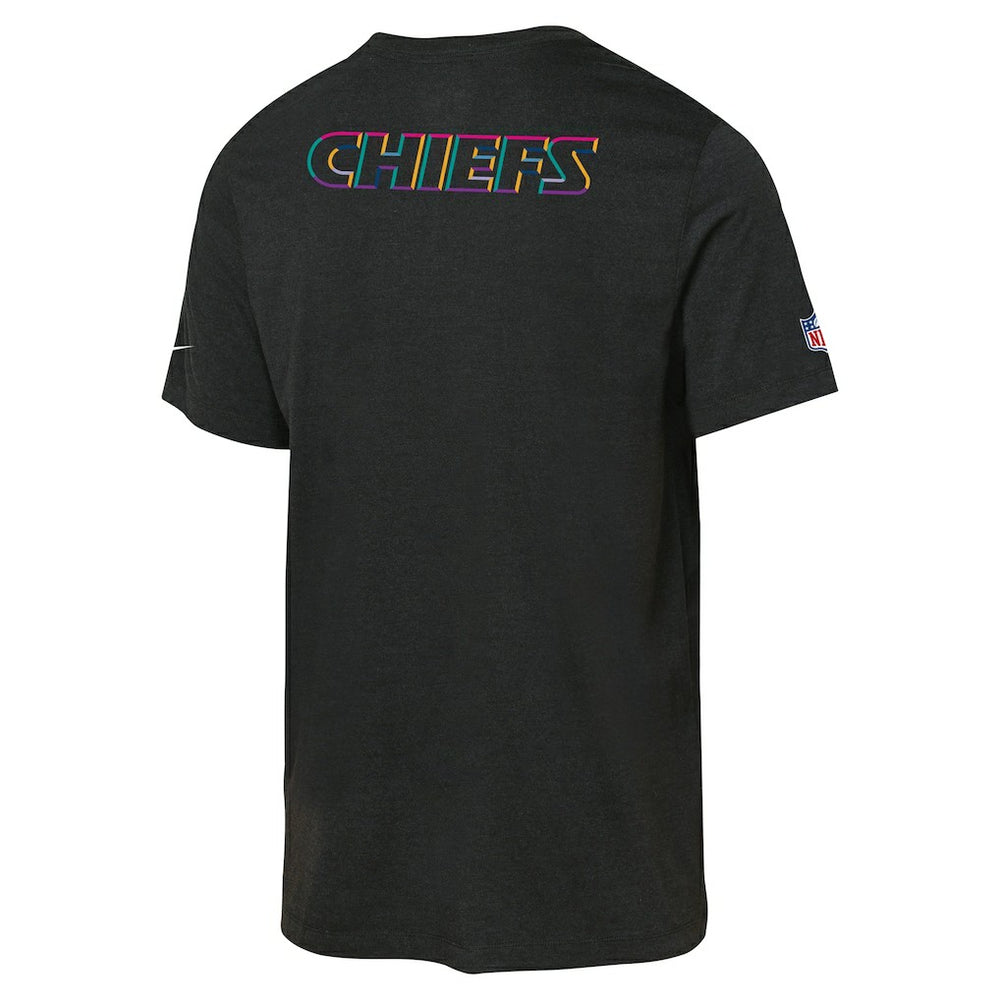 Youth 2025 NFL Crucial Catch Tri-Blend Dri-FIT T-Shirt - Kansas City Chiefs T-shirts