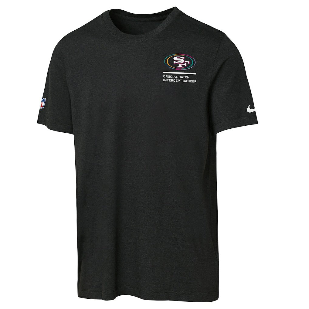 Youth 2025 NFL Crucial Catch Tri-Blend Dri-FIT T-Shirt - San Francisco 49ers T-shirts