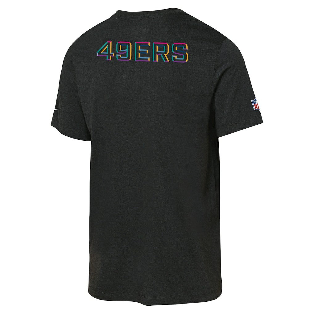 Youth 2025 NFL Crucial Catch Tri-Blend Dri-FIT T-Shirt - San Francisco 49ers T-shirts