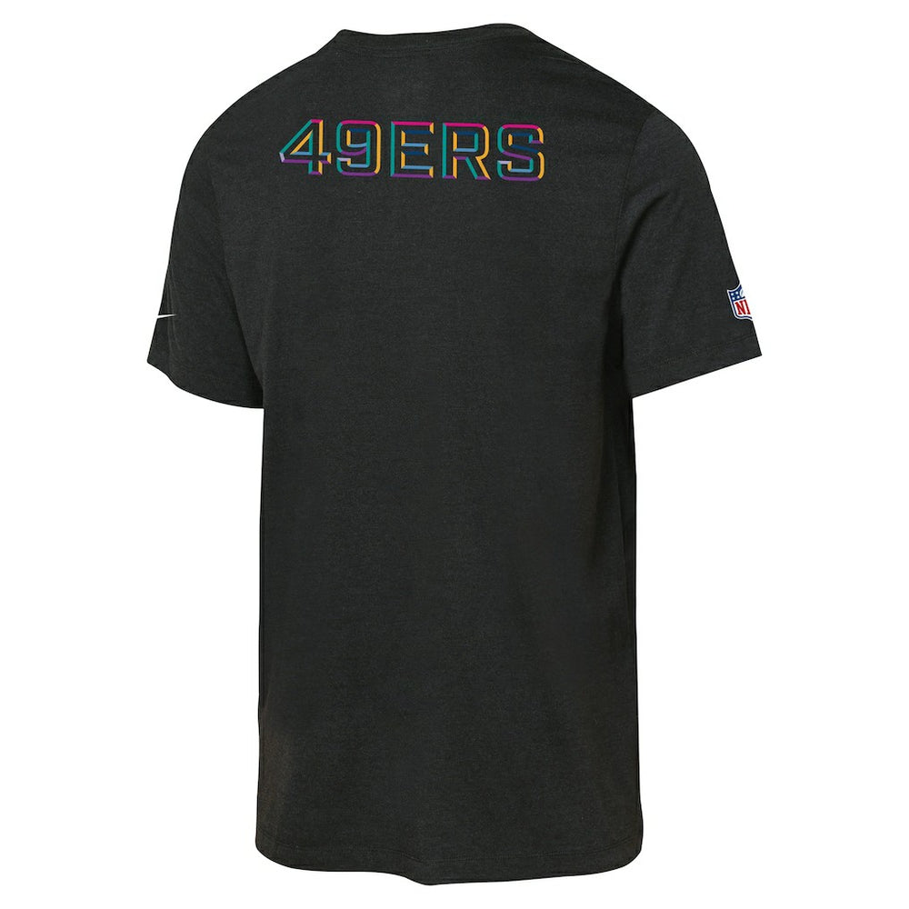 Youth 2025 NFL Crucial Catch Tri-Blend Dri-FIT T-Shirt - San Francisco 49ers T-shirts