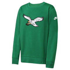 Youth Rewind Essential Pullover Crewneck Sweatshirt - Philadelphia Eagles Pullover