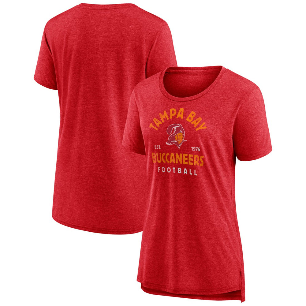 Women's Vintage Arch Tri-Blend T-Shirt - Tampa Bay Buccaneers T-shirts