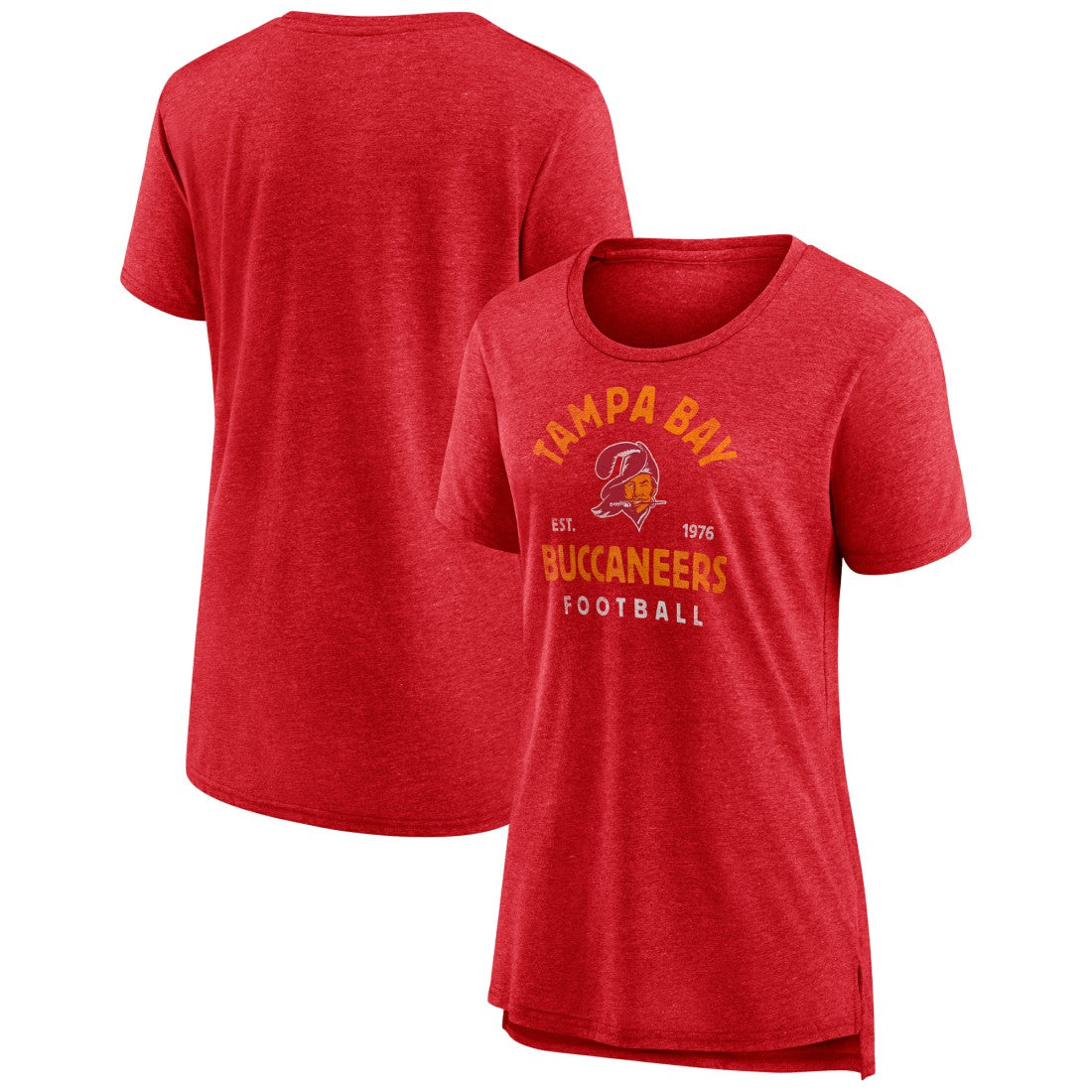 Women's Vintage Arch Tri-Blend T-Shirt - Tampa Bay Buccaneers T-shirts