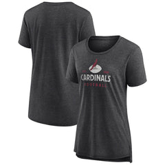 Women's Vintage Arch Tri-Blend T-Shirt - Arizona Cardinals T-shirts
