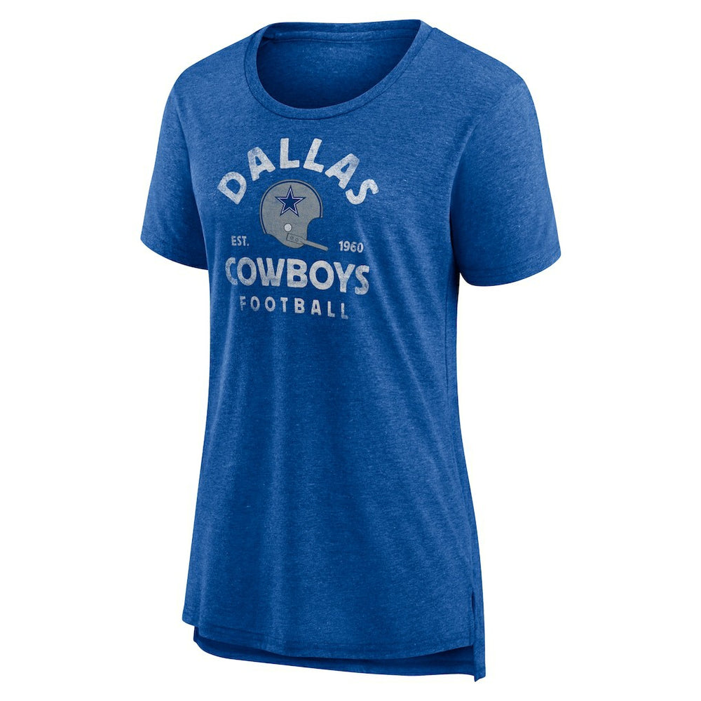 Women's Vintage Arch Tri-Blend T-Shirt - Dallas Cowboys T-shirts