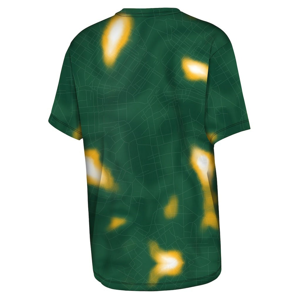 Outerstuff Youth End Zone Dri-Tek T-Shirt - Green Bay Packers T-shirts