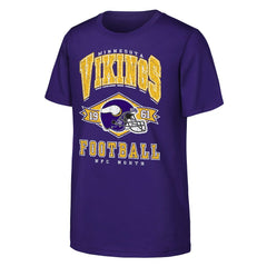 Outerstuff Youth Kick Off T-Shirt - Minnesota Vikings T-shirts