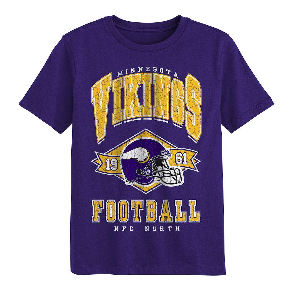 Outerstuff Preschool Kick Off T-Shirt - Minnesota Vikings T-shirts