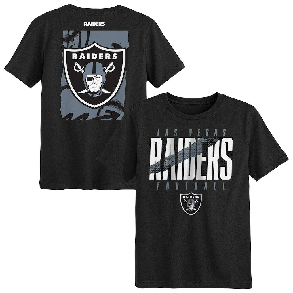 Outerstuff Preschool Posterize T-Shirt - Las Vegas Raiders T-shirts