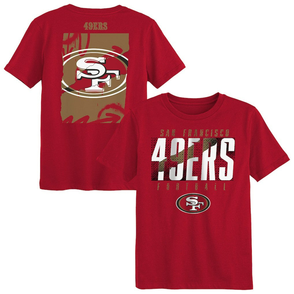 Outerstuff Preschool Posterize T-Shirt - San Francisco 49ers T-shirts