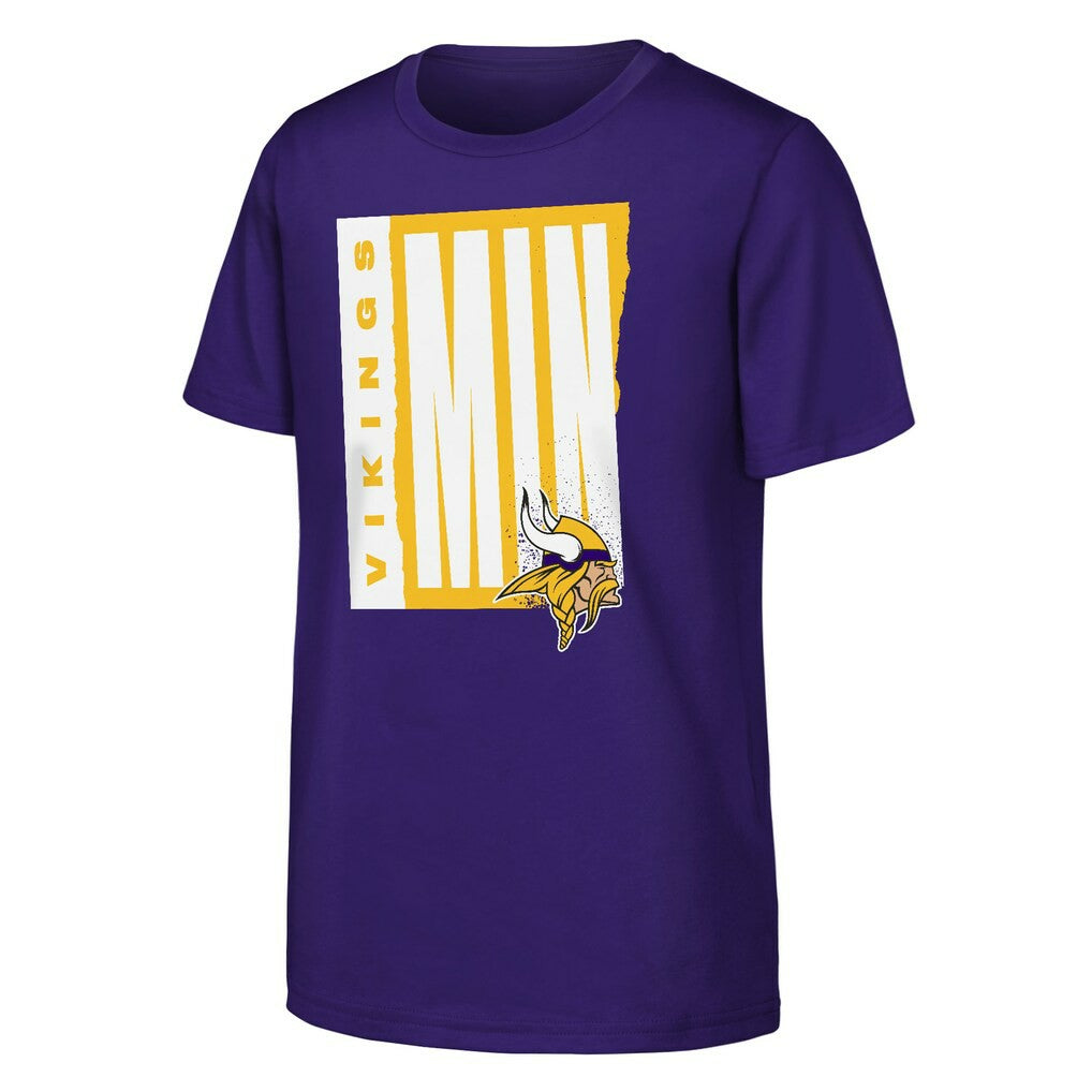 Outerstuff Youth Tear It Up T-Shirt - Minnesota Vikings T-shirts