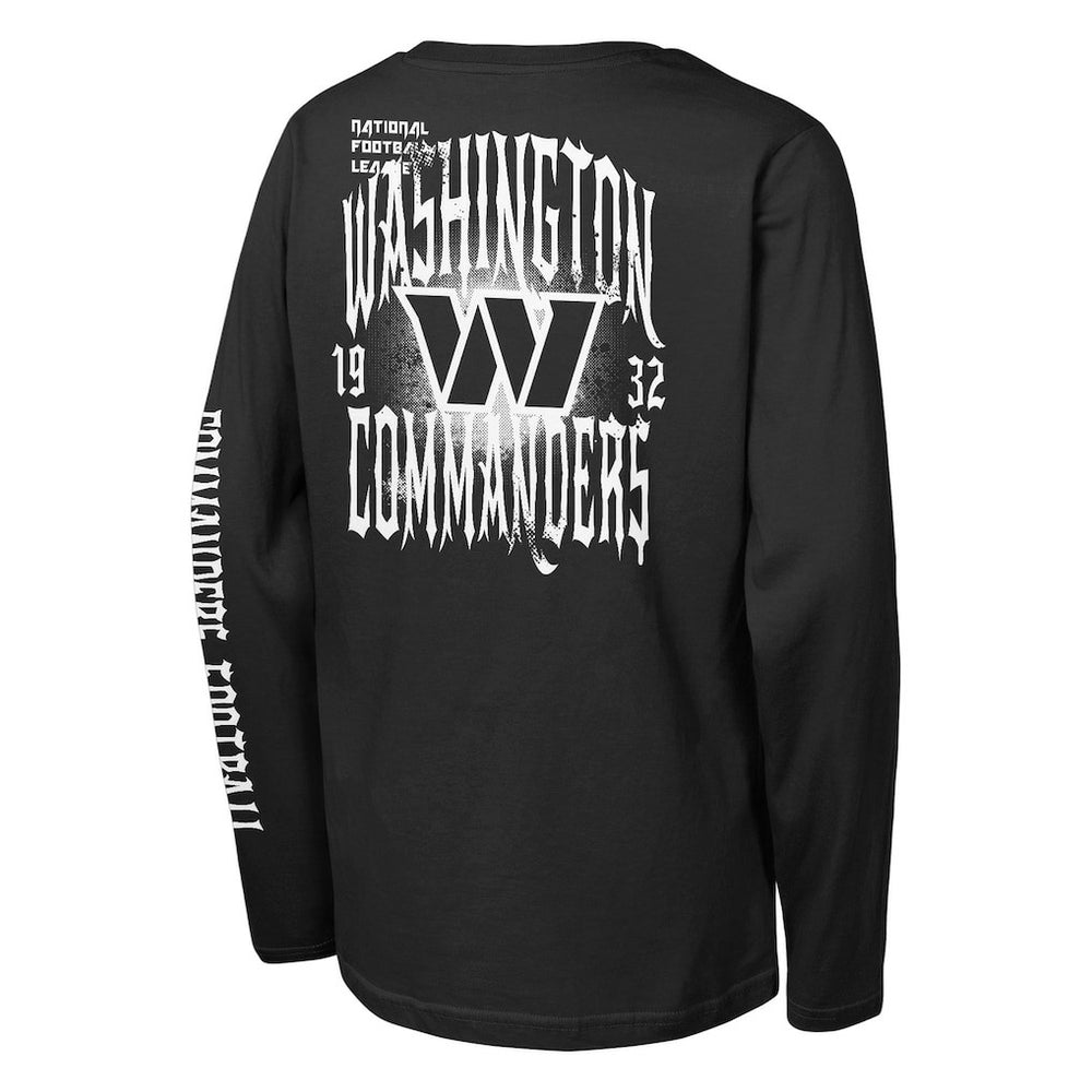 Outerstuff Youth Rumble Long Sleeve T-Shirt - Washington Commanders T-shirts
