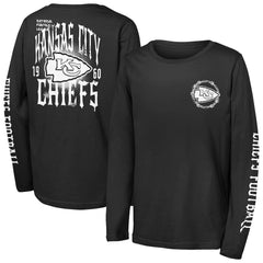 Outerstuff Youth Rumble Long Sleeve T-Shirt - Kansas City Chiefs T-shirts