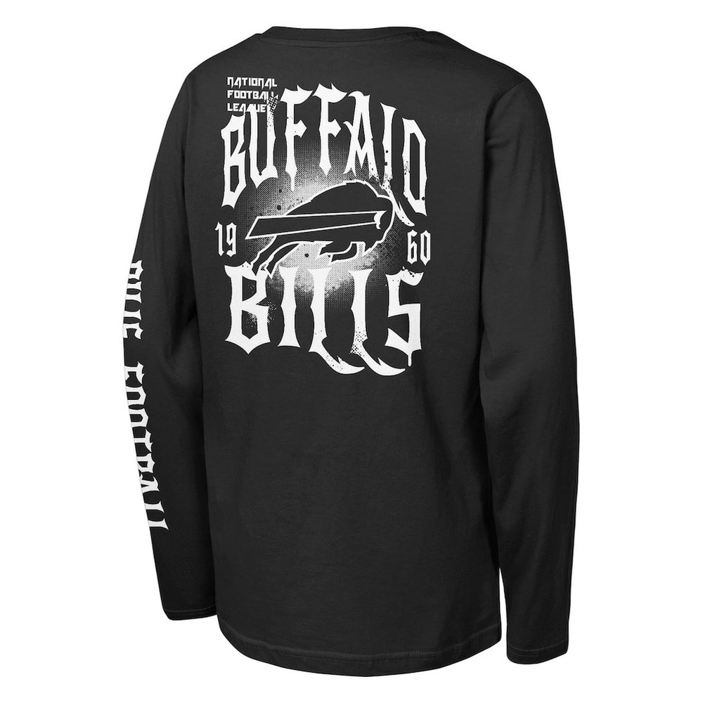 Outerstuff Youth Rumble Long Sleeve T-Shirt - Buffalo Bills T-shirts