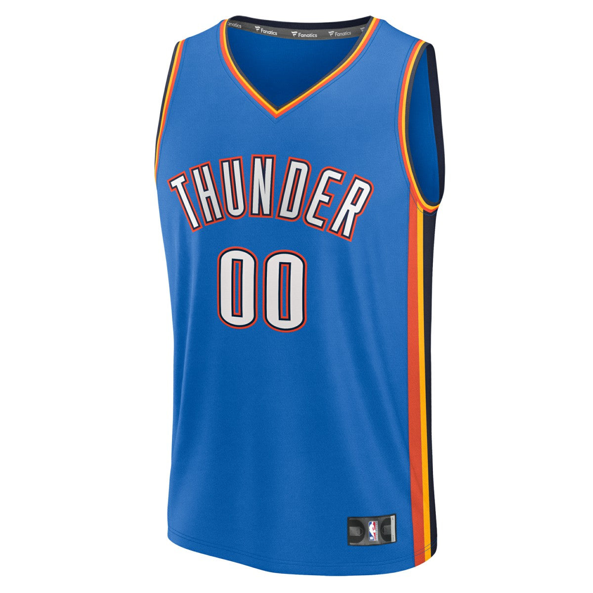 Fanatics Oklahoma City Thunder Youth Fast Break Custom Replica Jersey