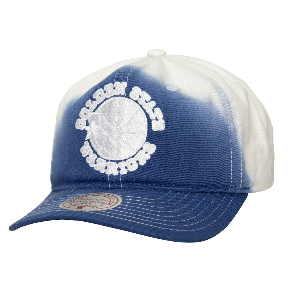 Mitchell & Ness Golden State Warriors Dip Dye Pro Crown Adjustable Hat sale